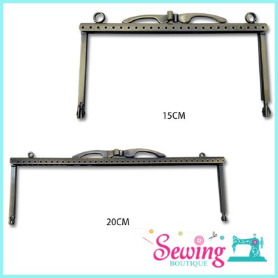 FRAME - RECTANGLE-METAL-15CM & 20CM (BRONZE)